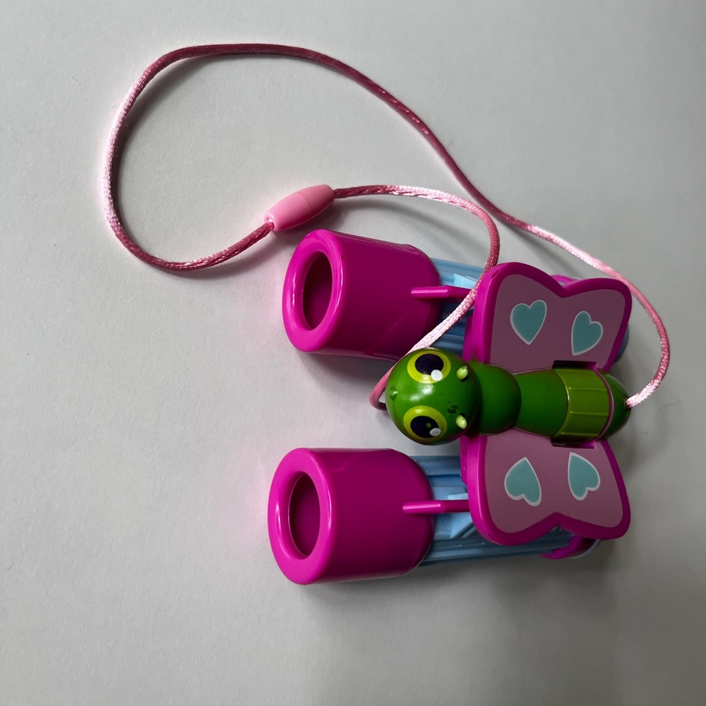 Melissa & Doug Sunny Patch Cutie Pie Butterfly Binoculars - Pretend Play Toy